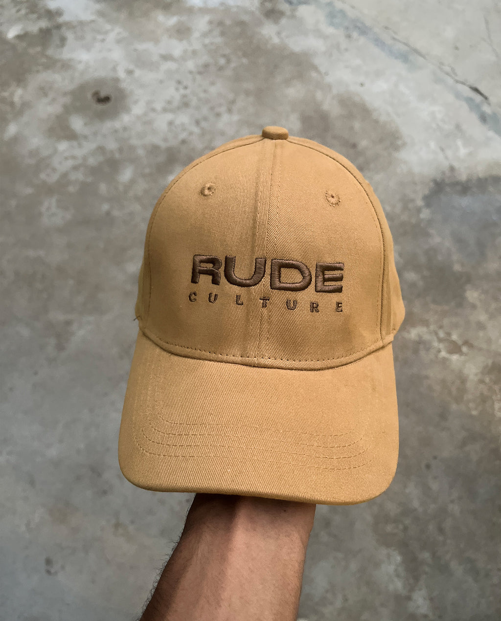 RUDE Culture // Caramel Baseball Cap