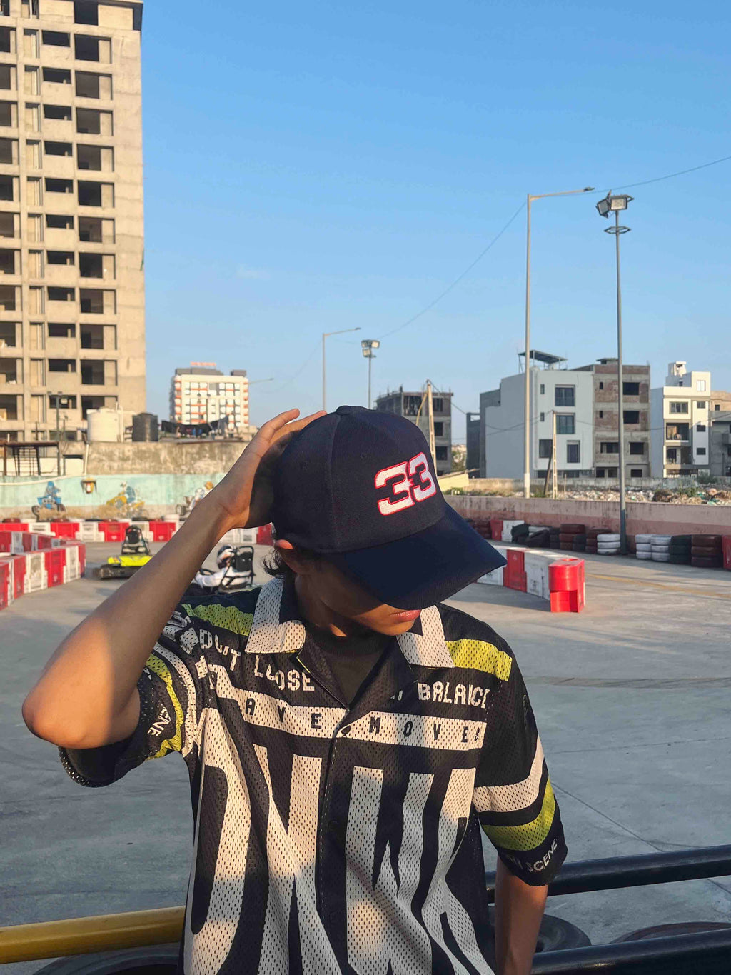 33 // Max Navy Blue Baseball Cap