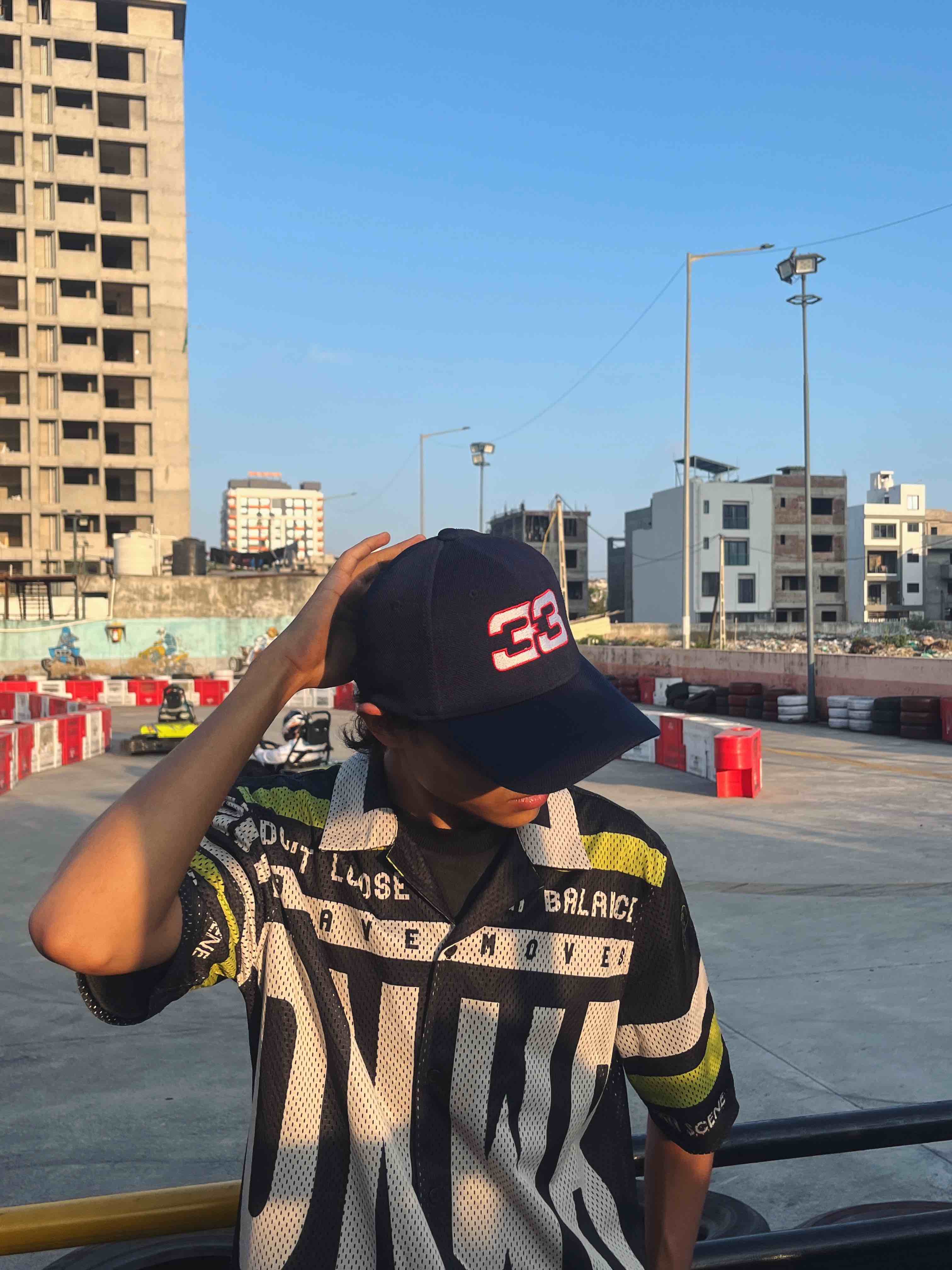 33 // Max Navy Blue Baseball Cap