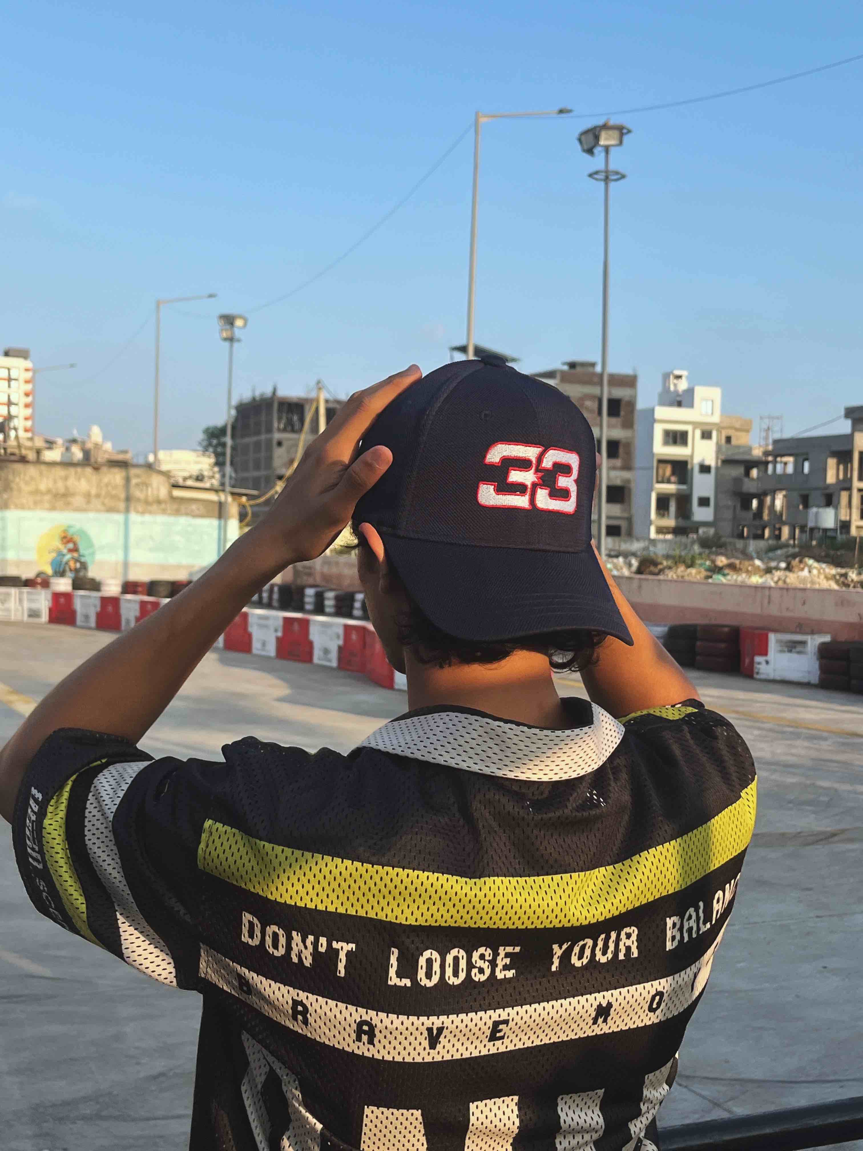 33 // Max Navy Blue Baseball Cap