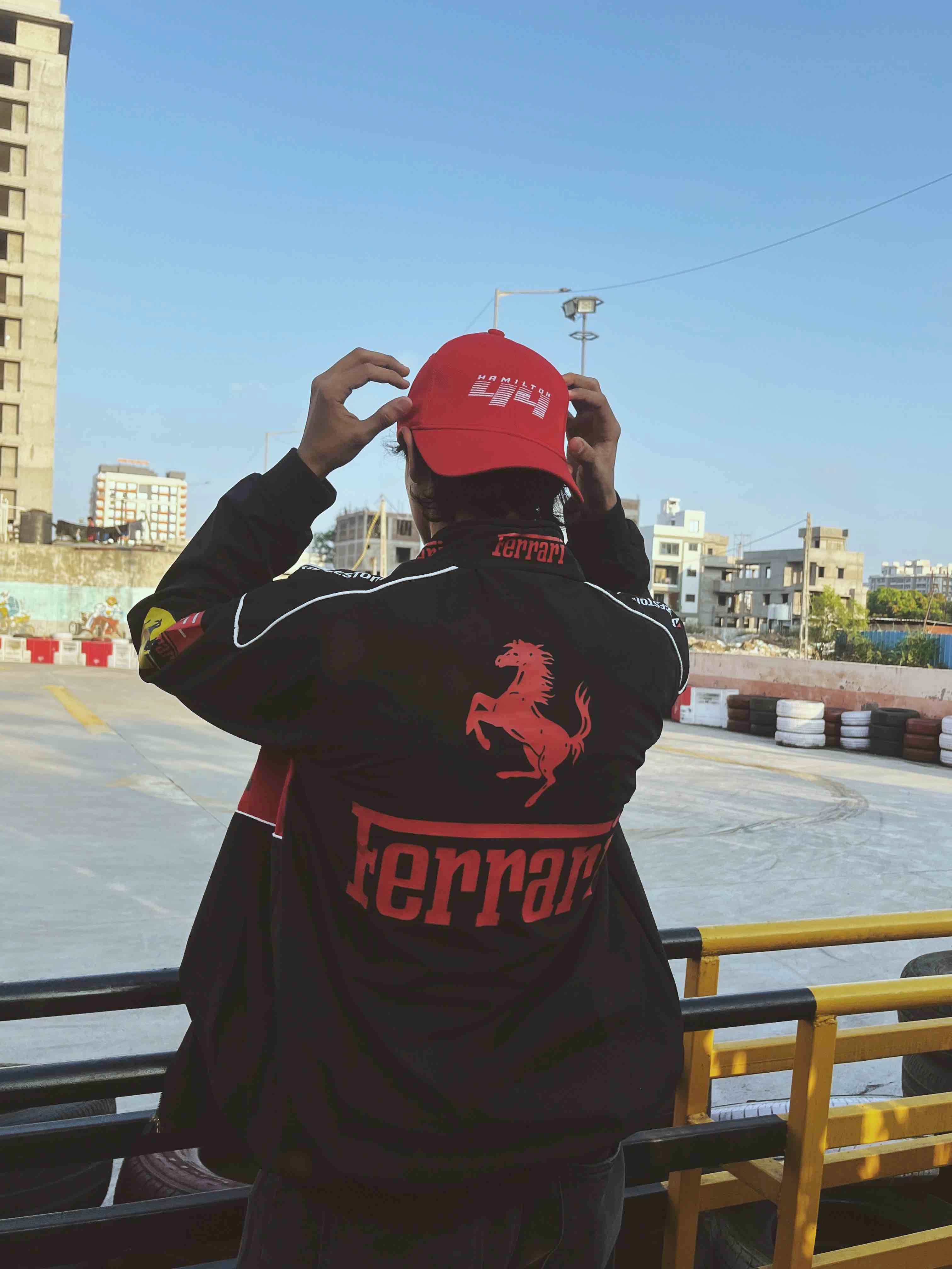 44 // Hamilton Red Baseball Cap