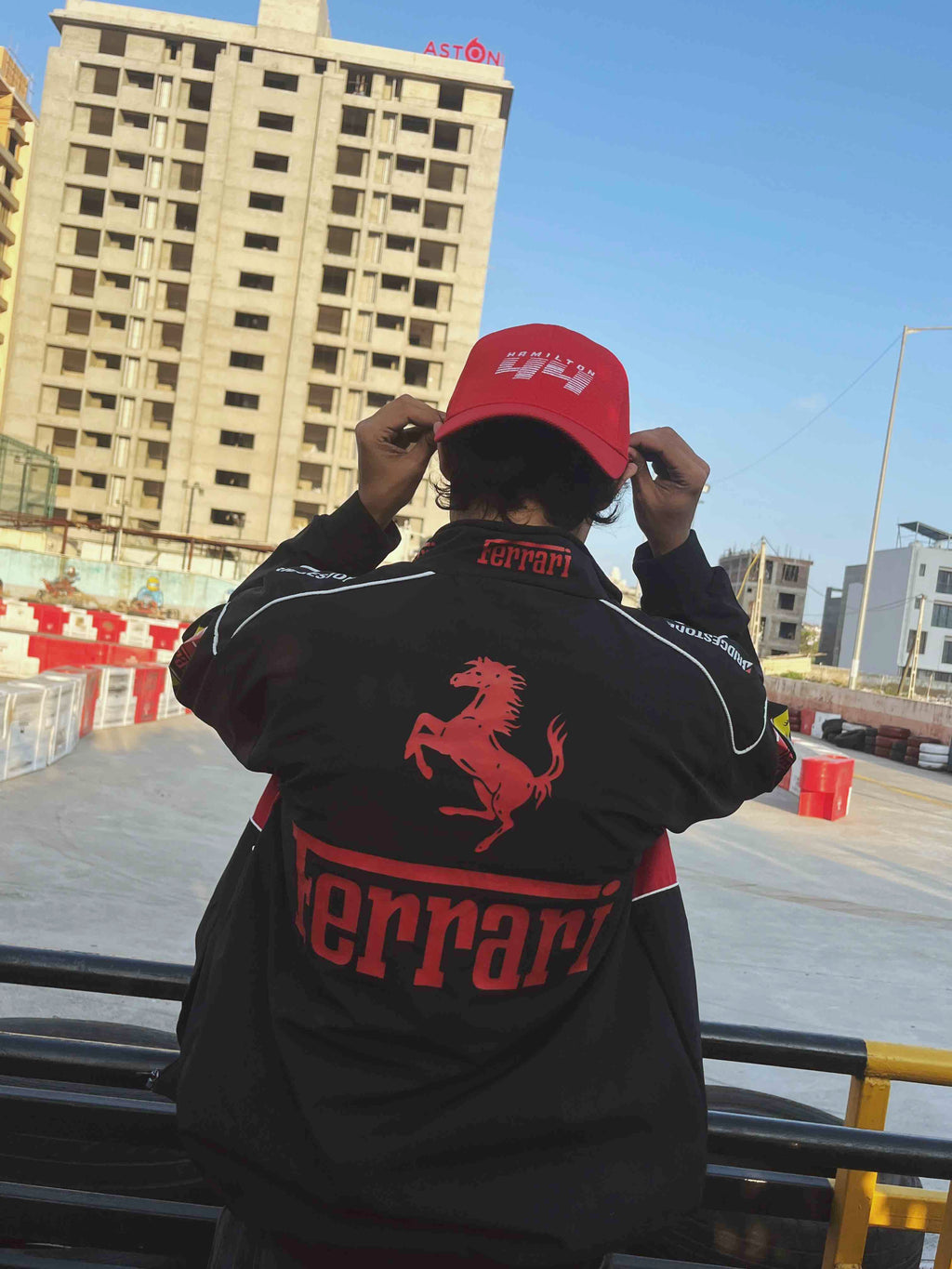 44 // Hamilton Red Baseball Cap