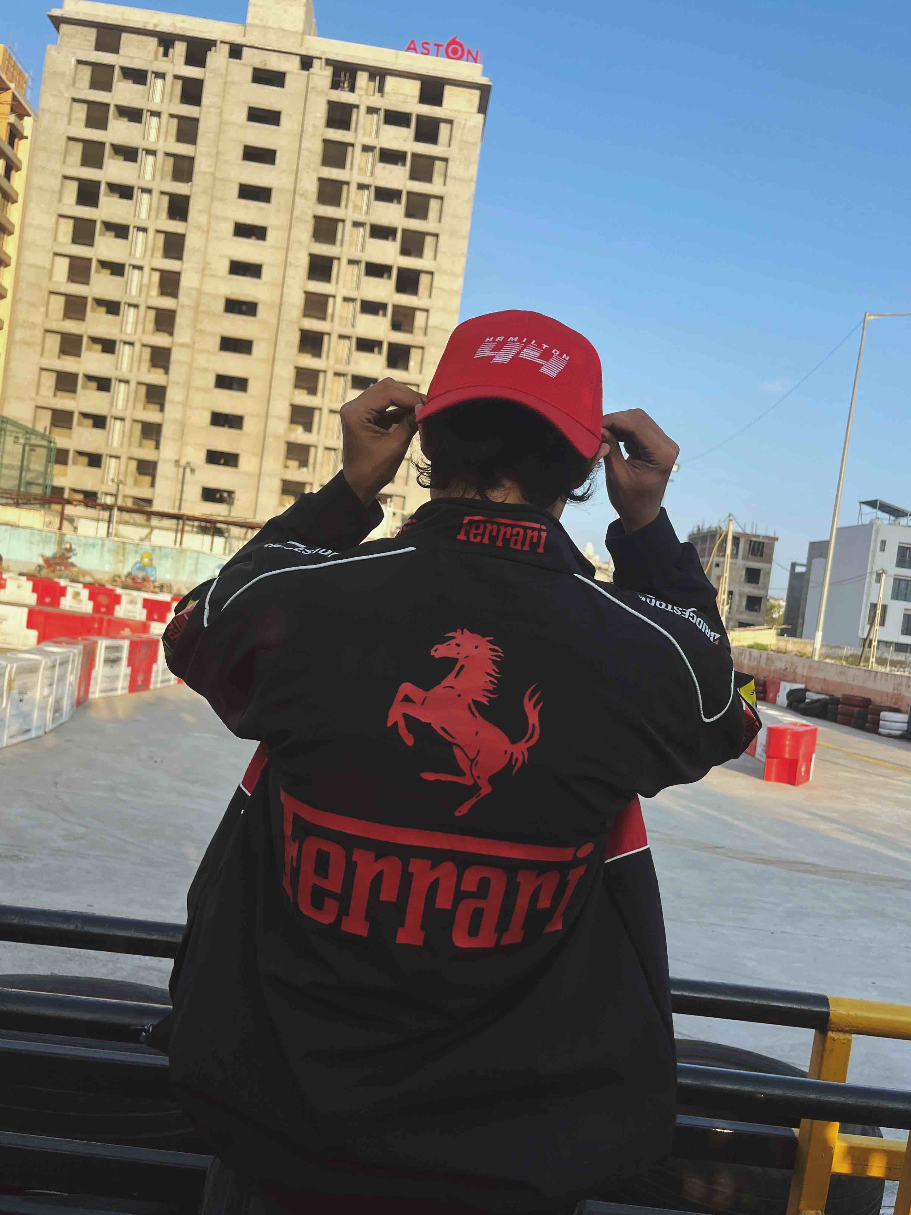 44 // Hamilton Red Baseball Cap