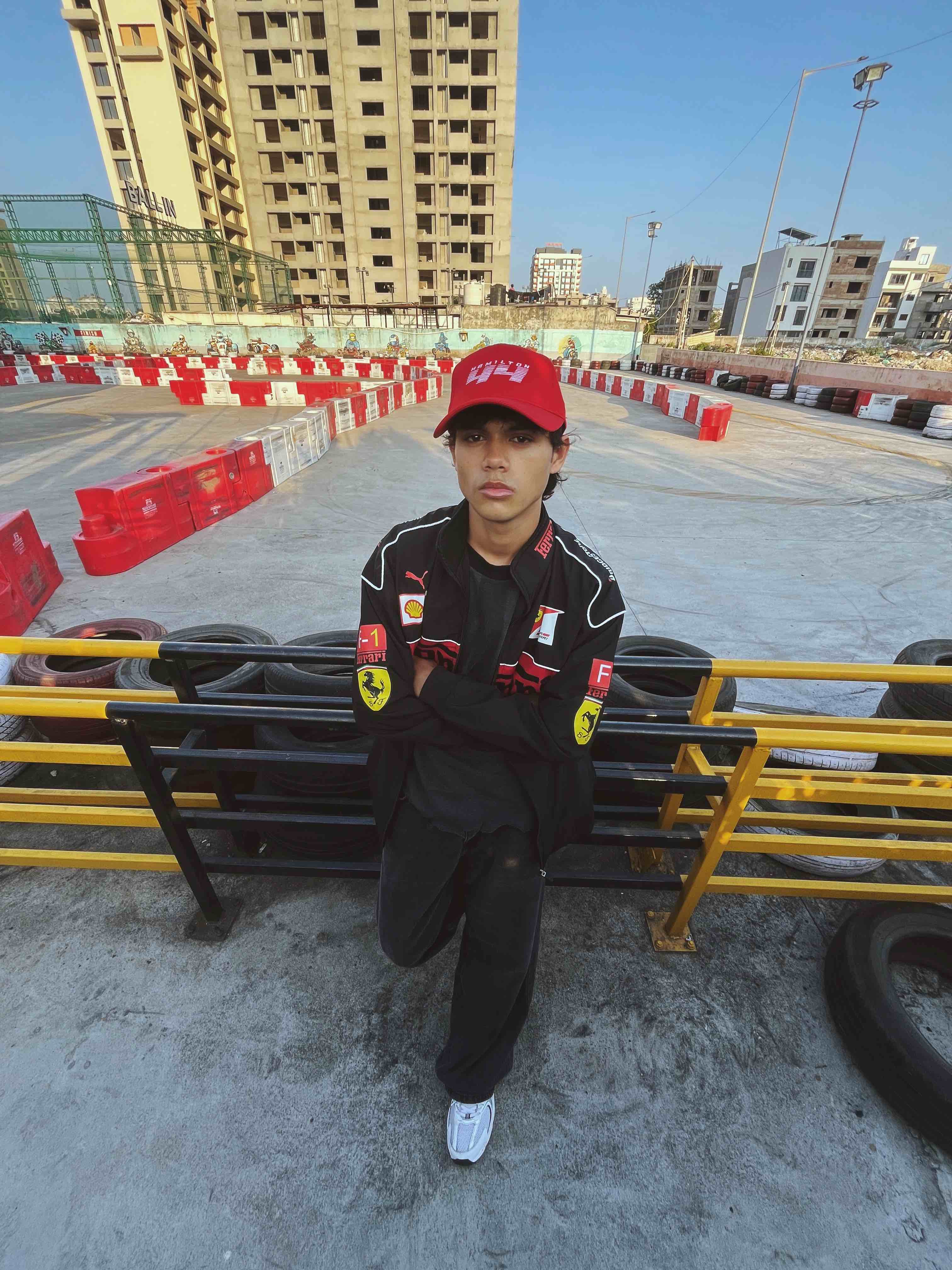 44 // Hamilton Red Baseball Cap