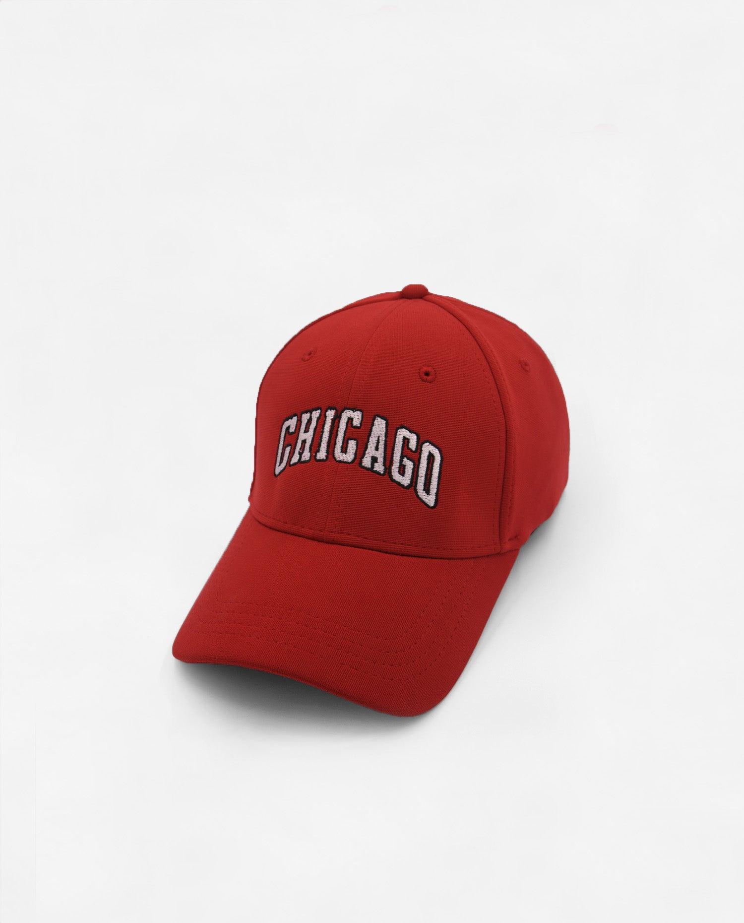 Chicago // Cherry Red Baseball Cap