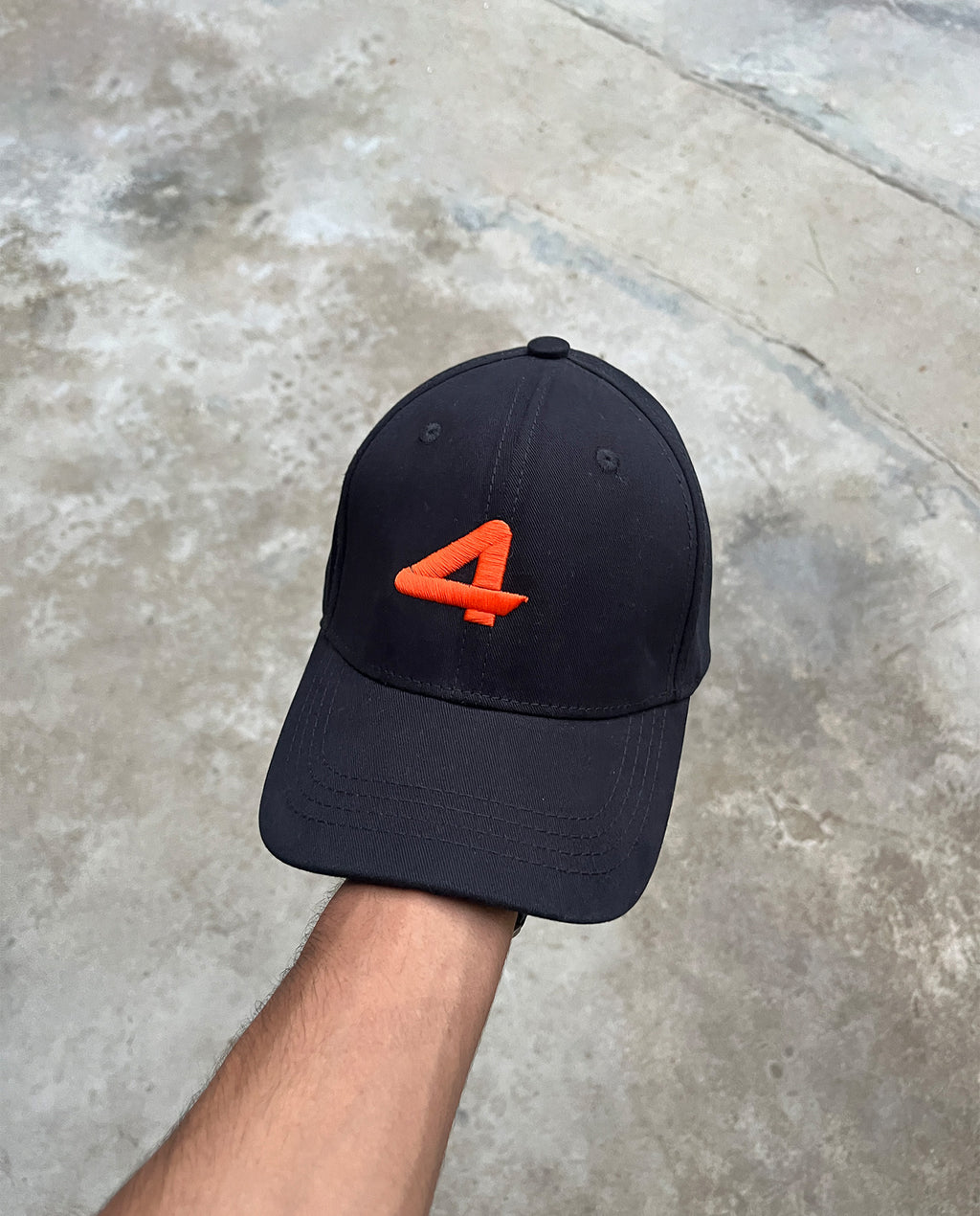 4 // Lando Black Baseball Cap