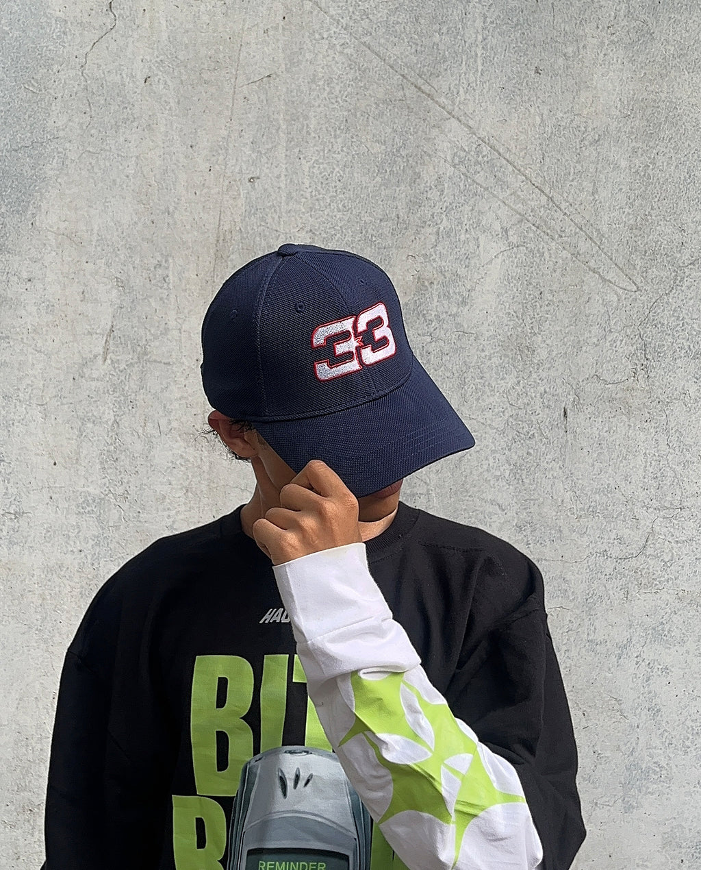 33 // Max Navy Blue Baseball Cap