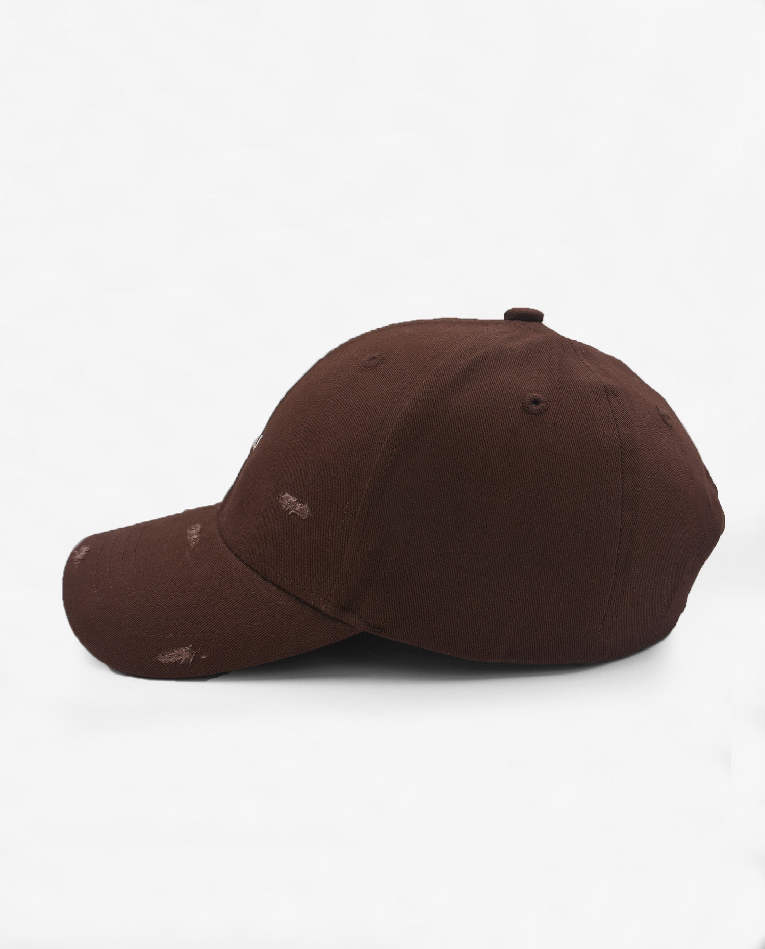 Hustle // Distressed Brown Cap