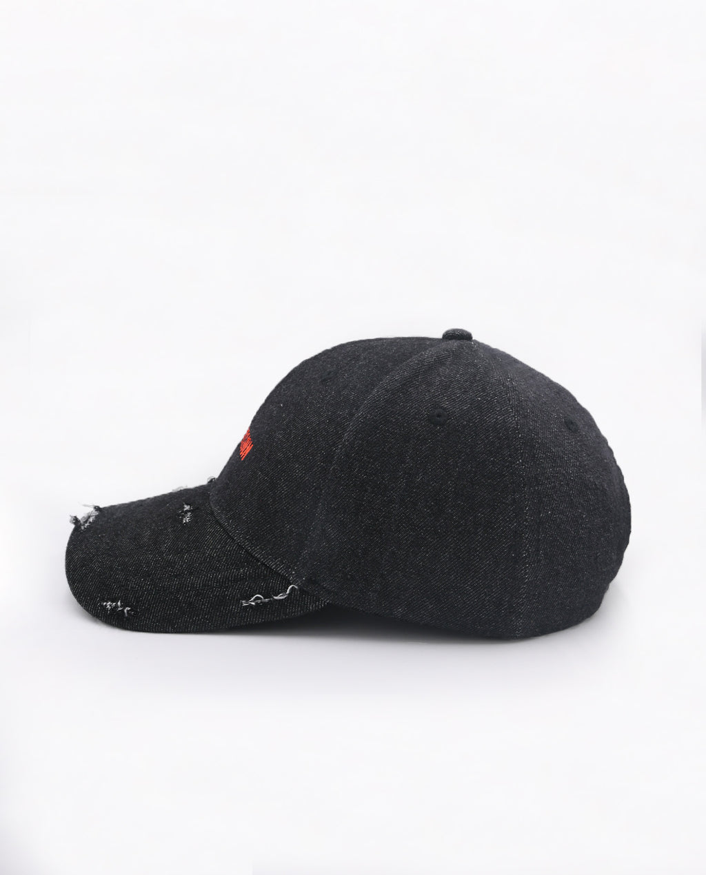 On a Mission // Distressed Denim Cap