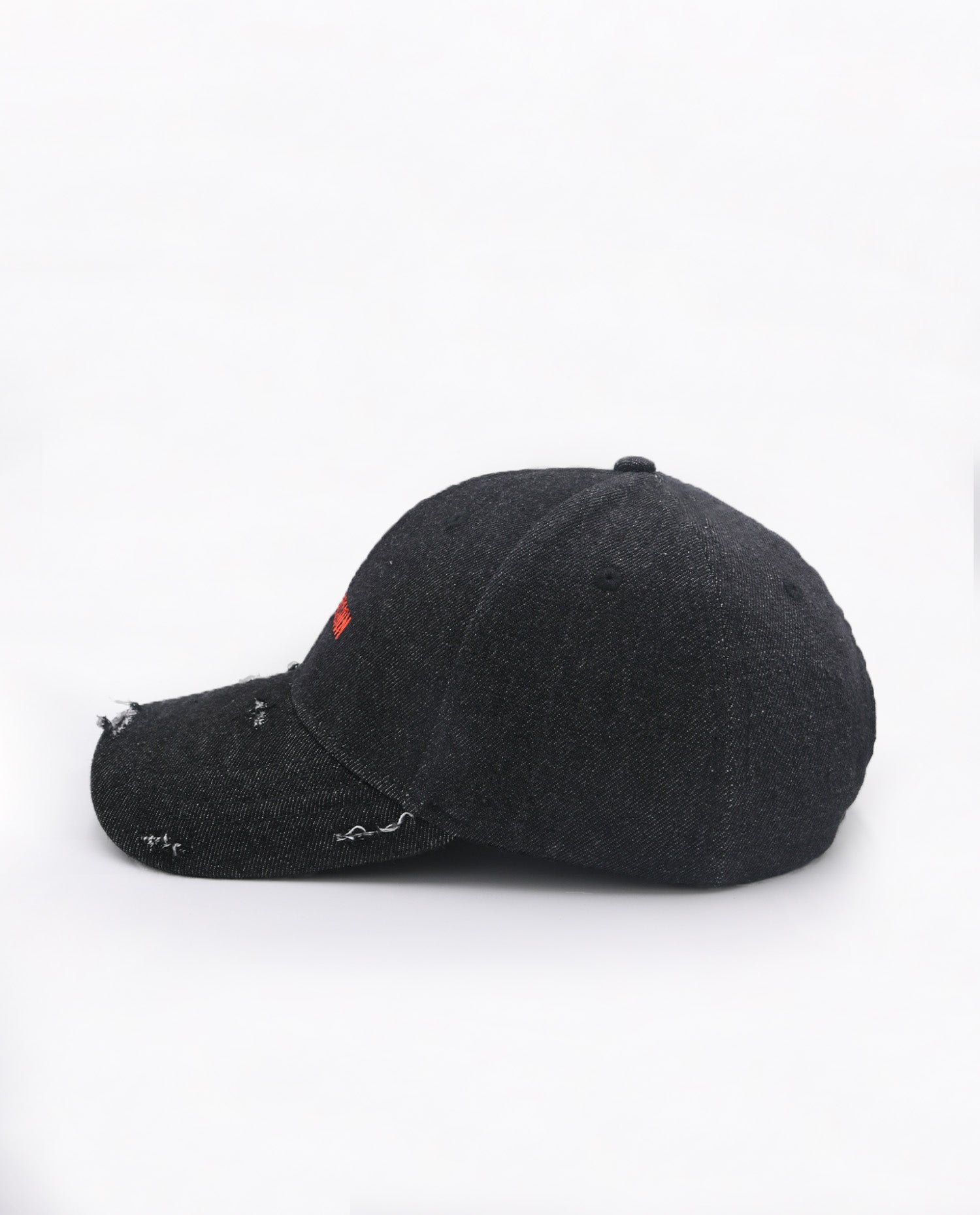 On a Mission // Distressed Denim Cap