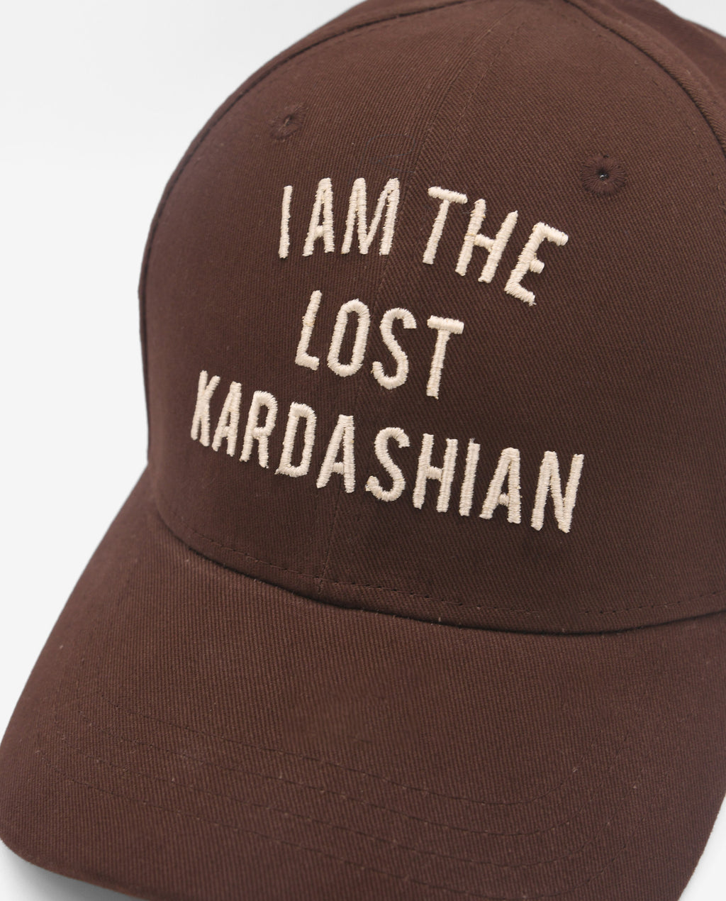 Kardashian // Brown Baseball Cap