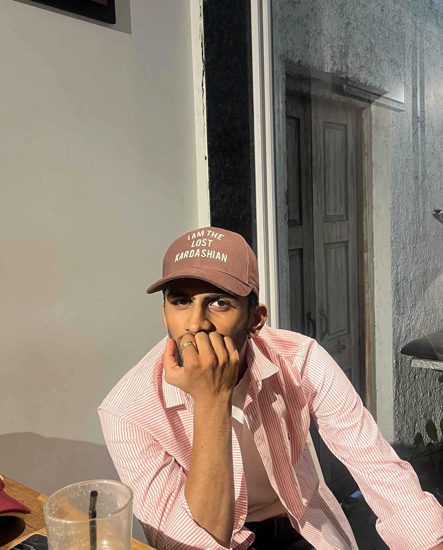 Kardashian // Brown Baseball Cap