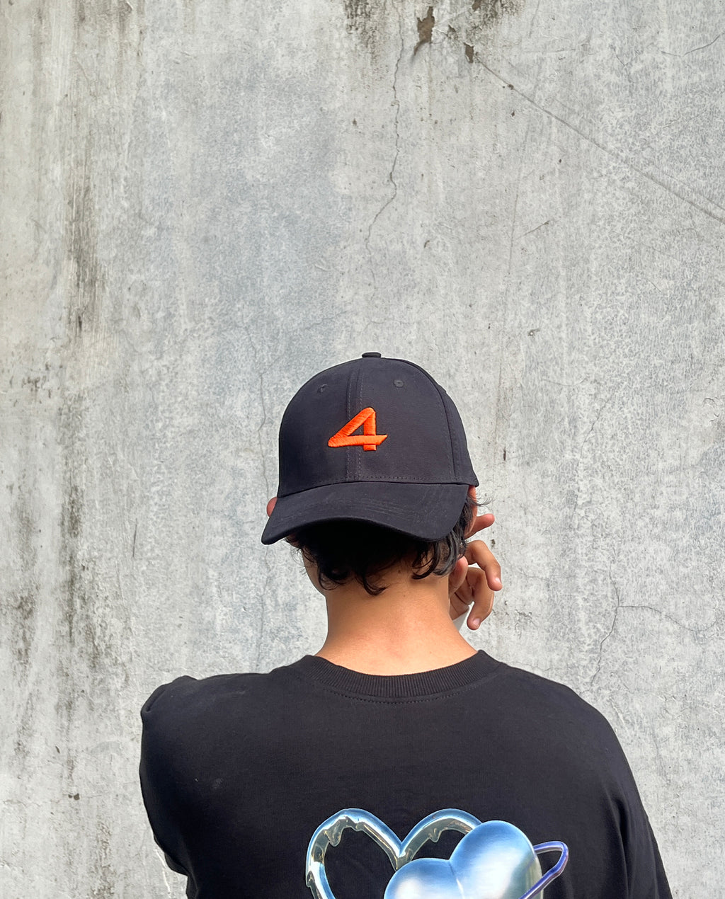 4 // Lando Black Baseball Cap