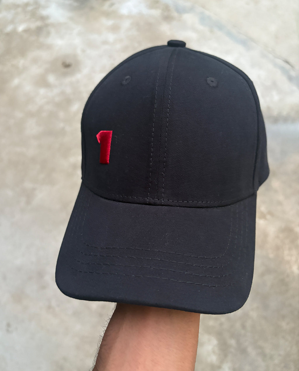 1 // Max Black Baseball Cap