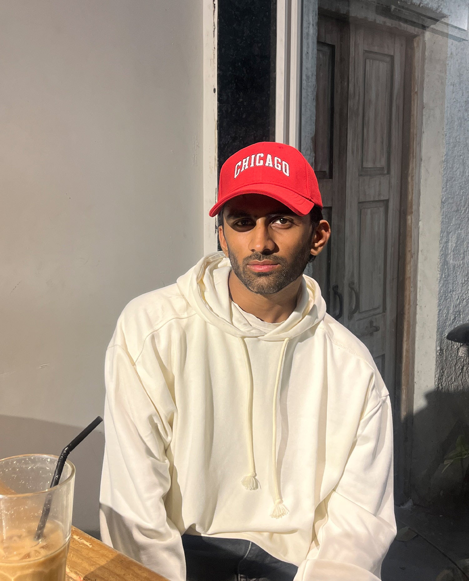Chicago // Cherry Red Baseball Cap