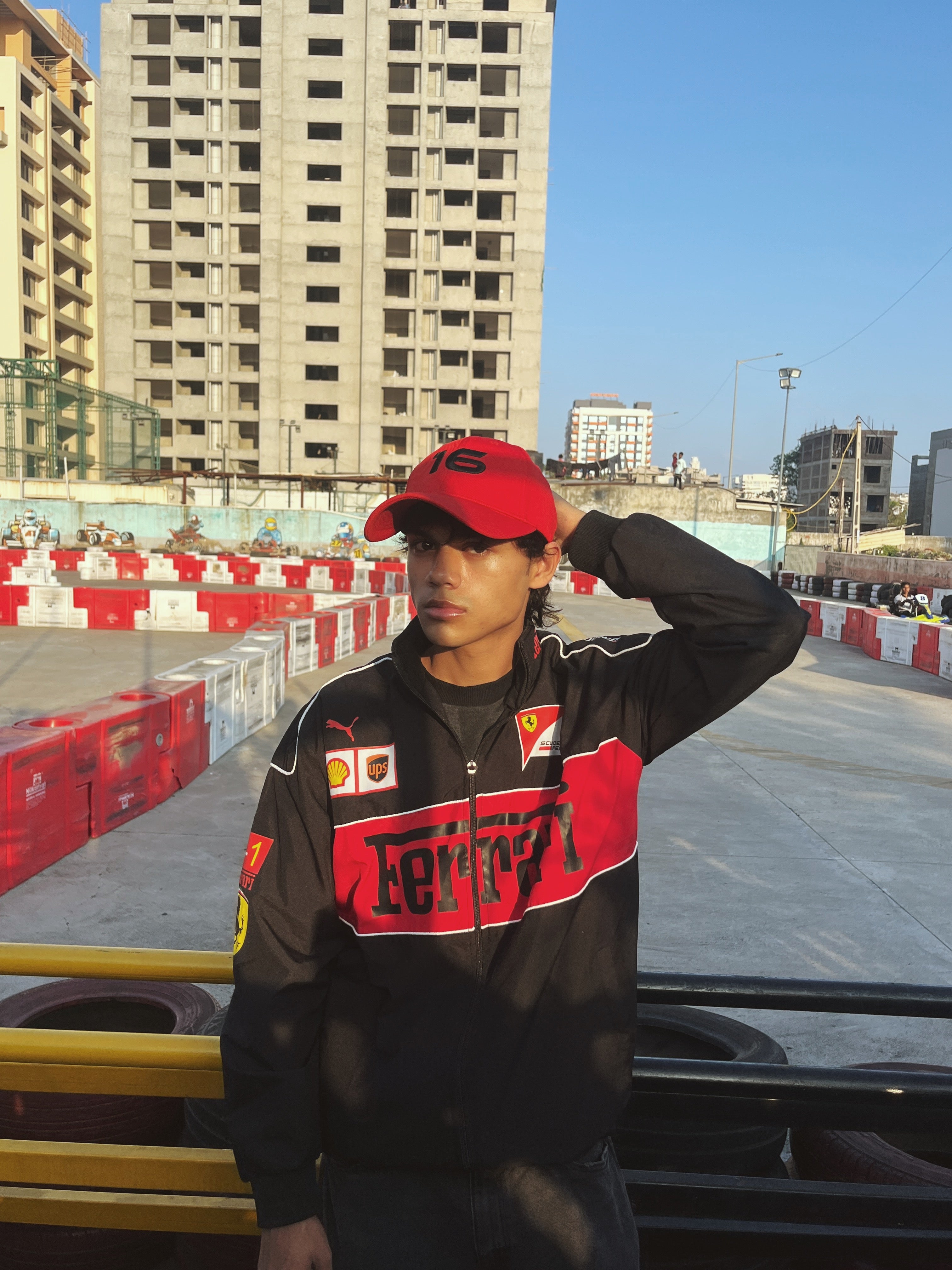 16 // Charles Red Baseball Cap