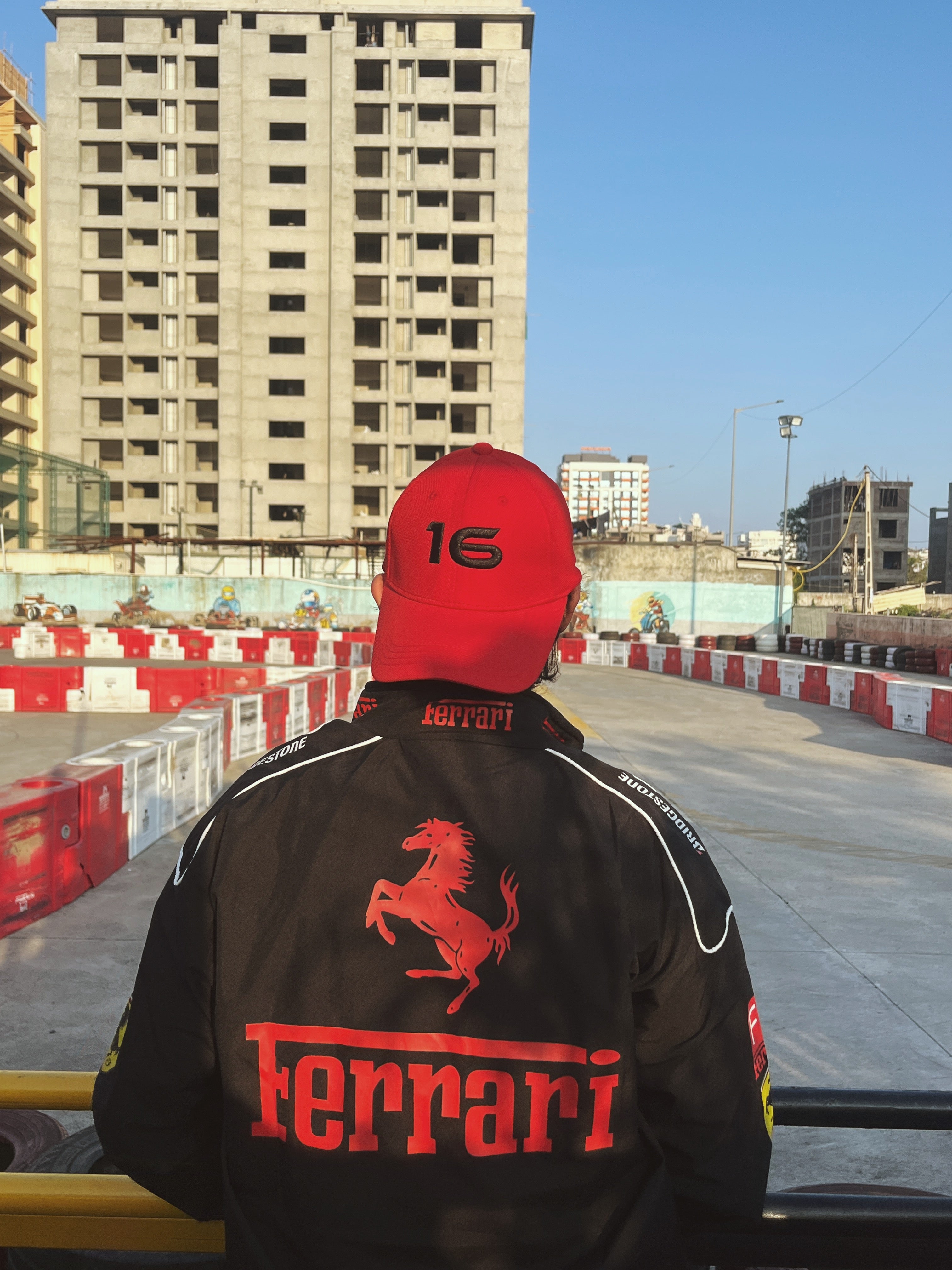 16 // Charles Red Baseball Cap