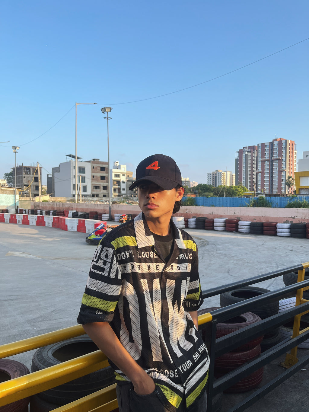 4 // Lando Black Baseball Cap