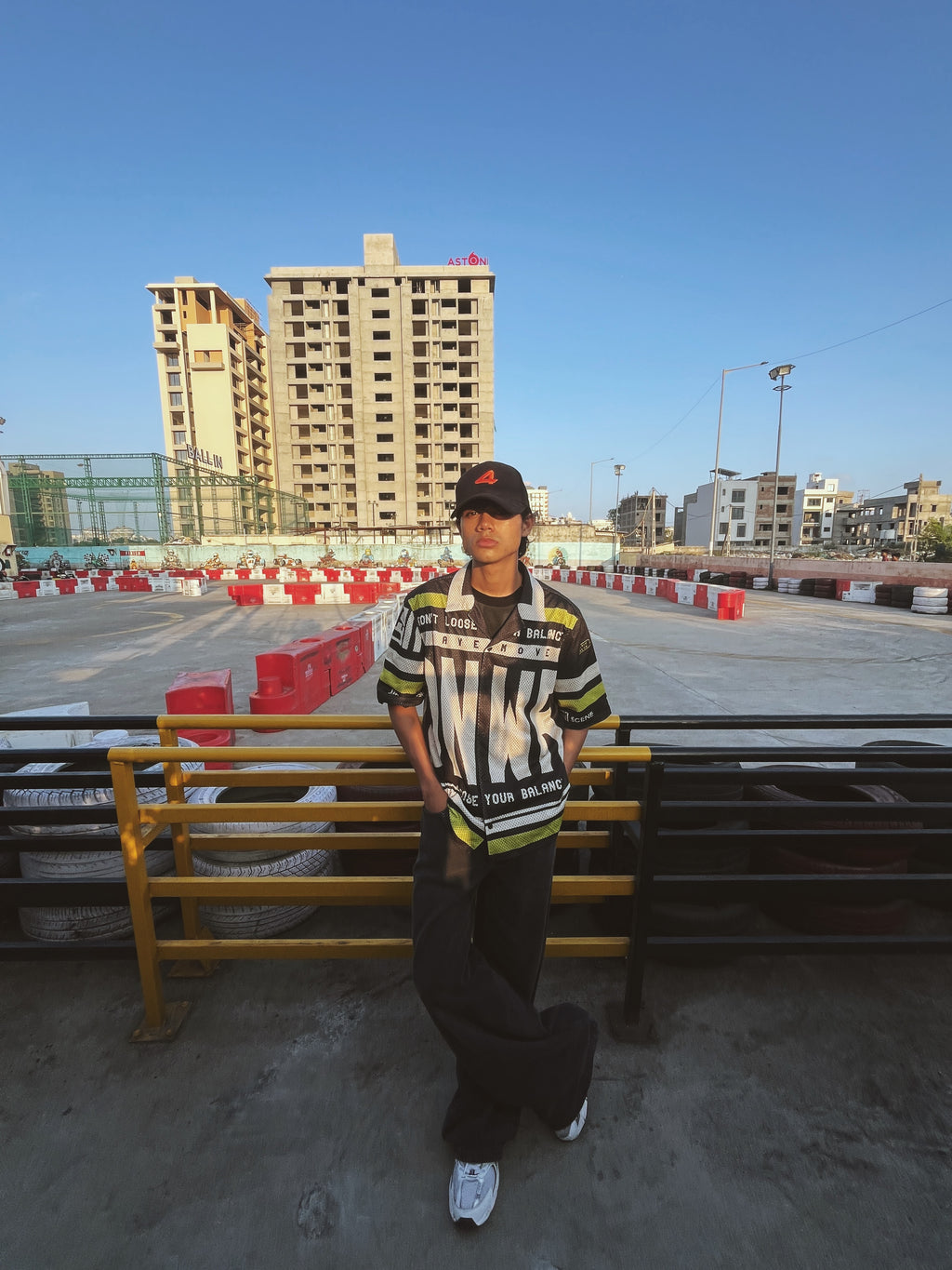 4 // Lando Black Baseball Cap