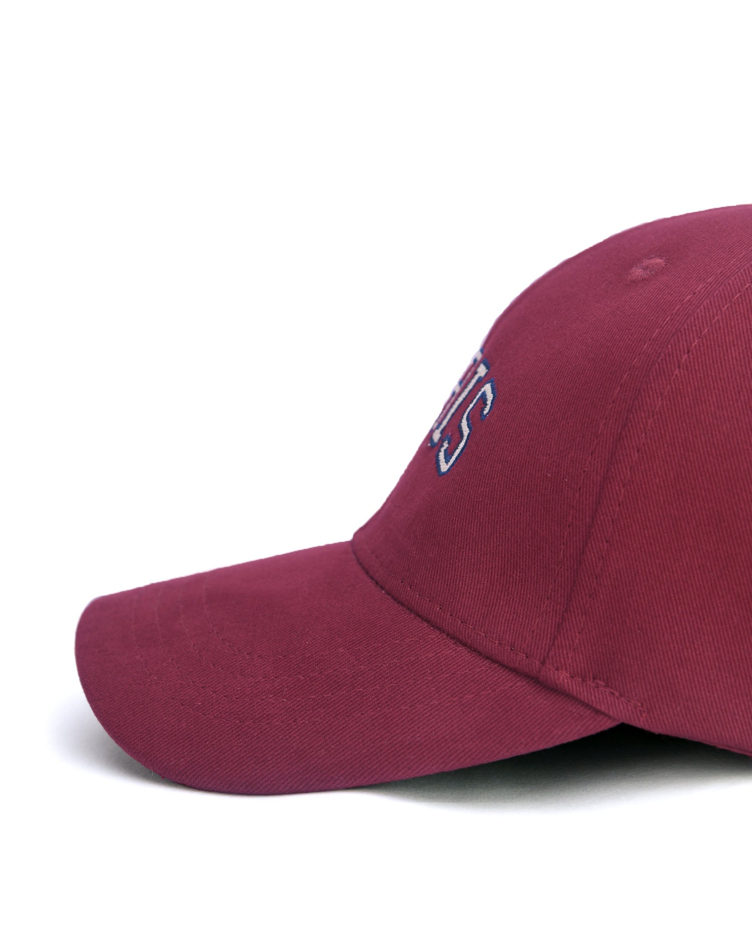 Paris Maroon Cotton Cap