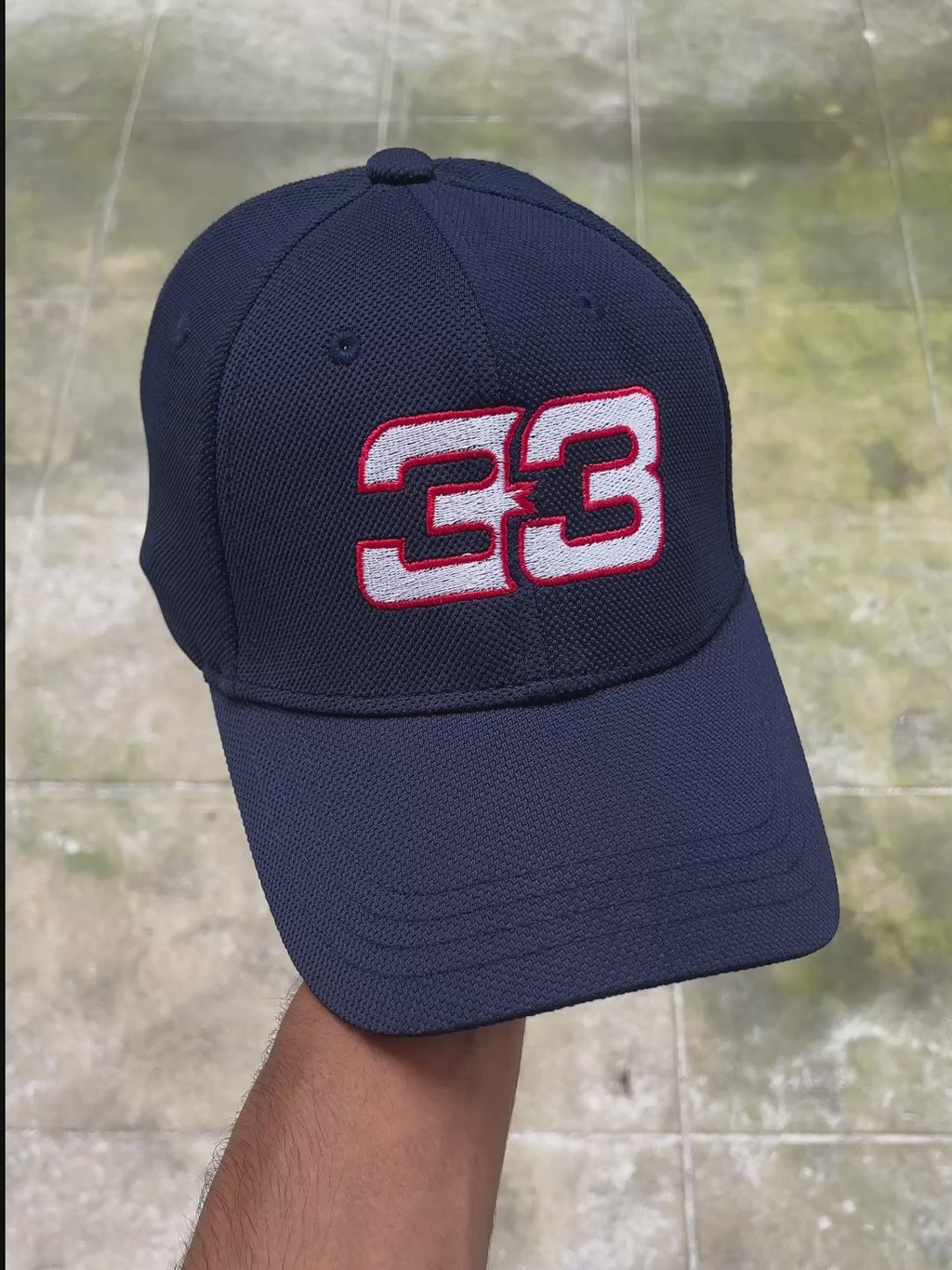 33 // Max Navy Blue Baseball Cap
