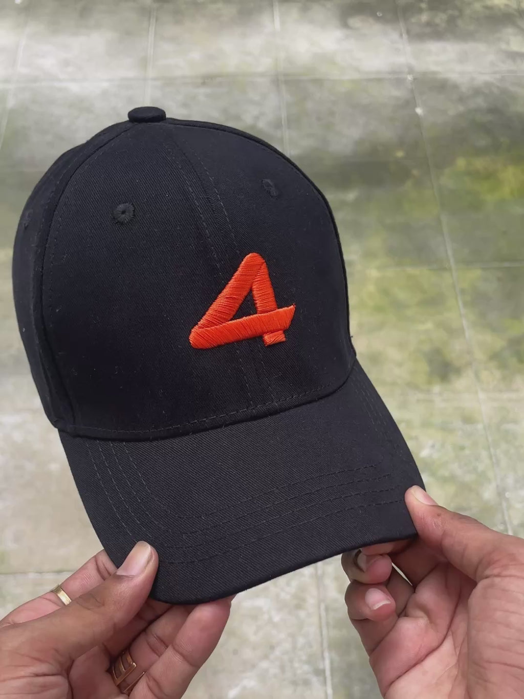 4 // Lando Black Baseball Cap